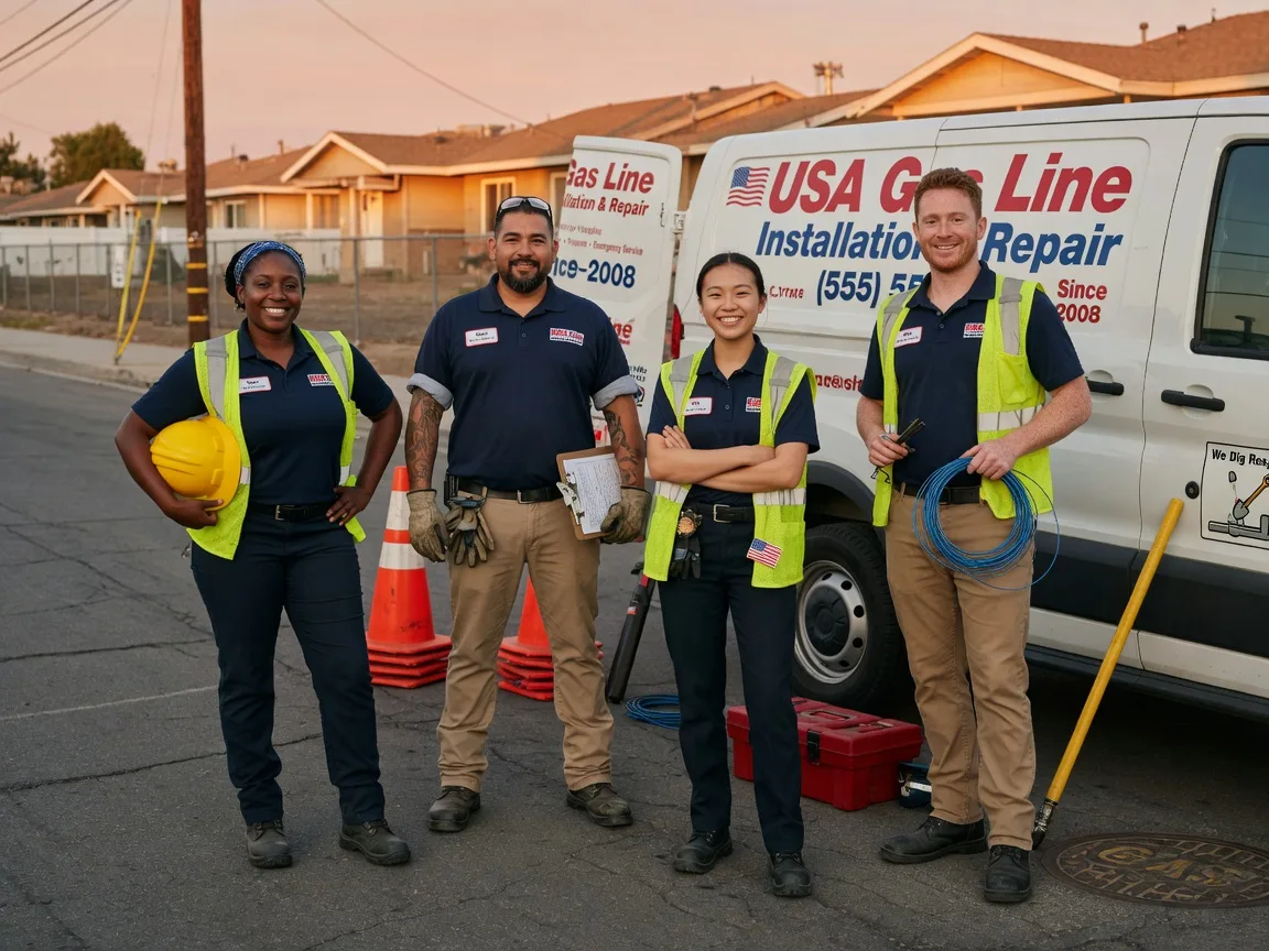 Gas Line Installation company in Reynoldsville, PA